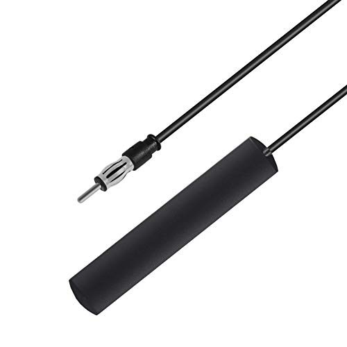 Universal Radio Antenna AM FM Hidden Windshield Adhesive Mount