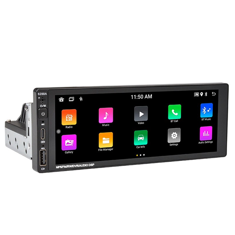 6.9″ 1 Din 2+32G Car Radio Stereo Touch Screen FM GPS Navigation WiFi Player xi