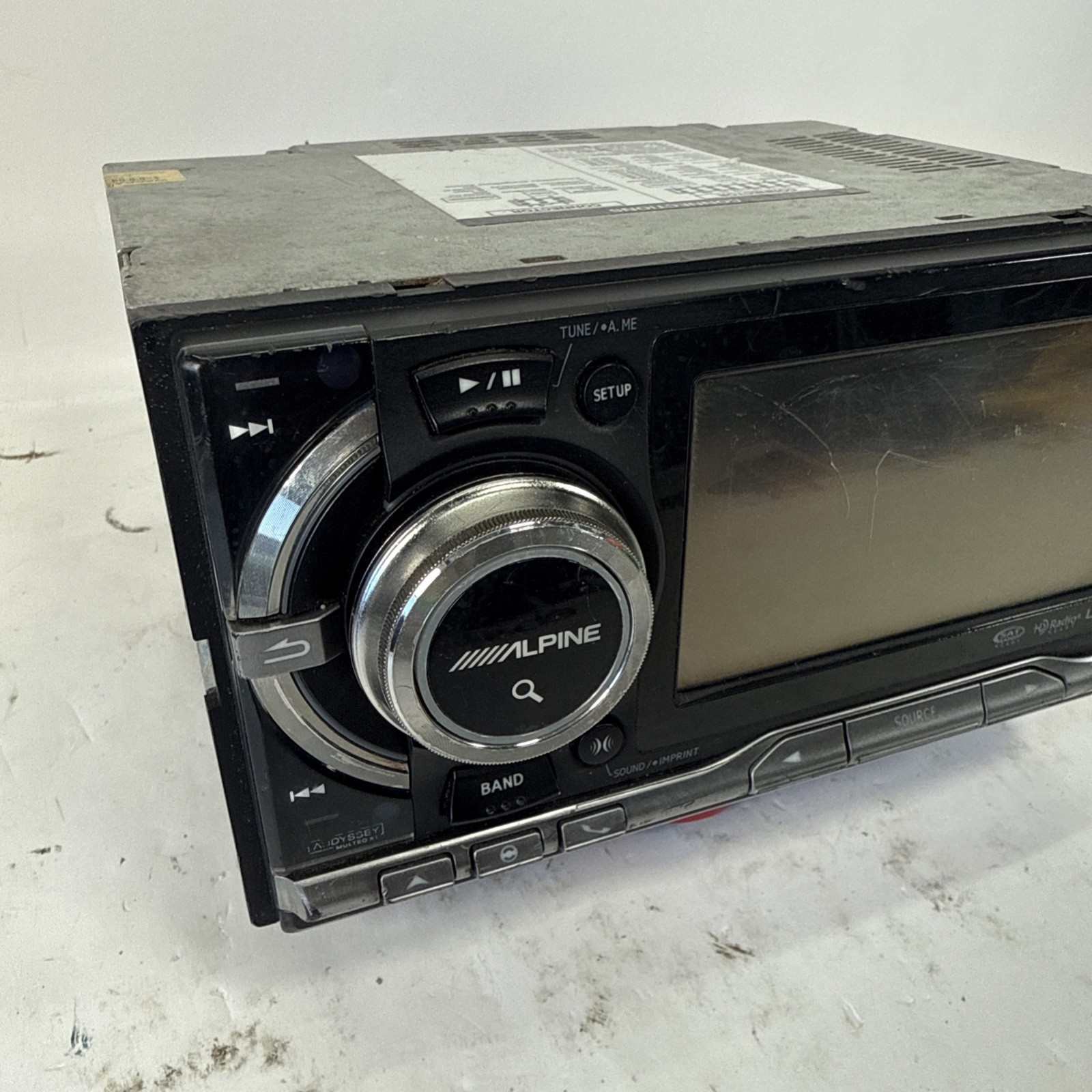 (SEE PHOTOS) Alpine iXA-W404 Digital Media Receiver Car Radio USB | TESTED