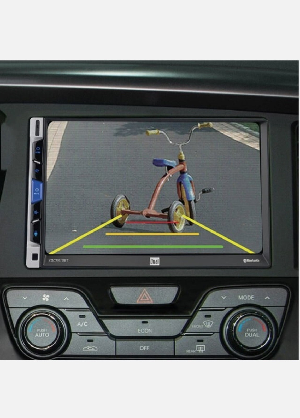 Dual Electronics XDCPA10BT 7 inch Double DIN Car Stereo Apple CarPlay & Android™