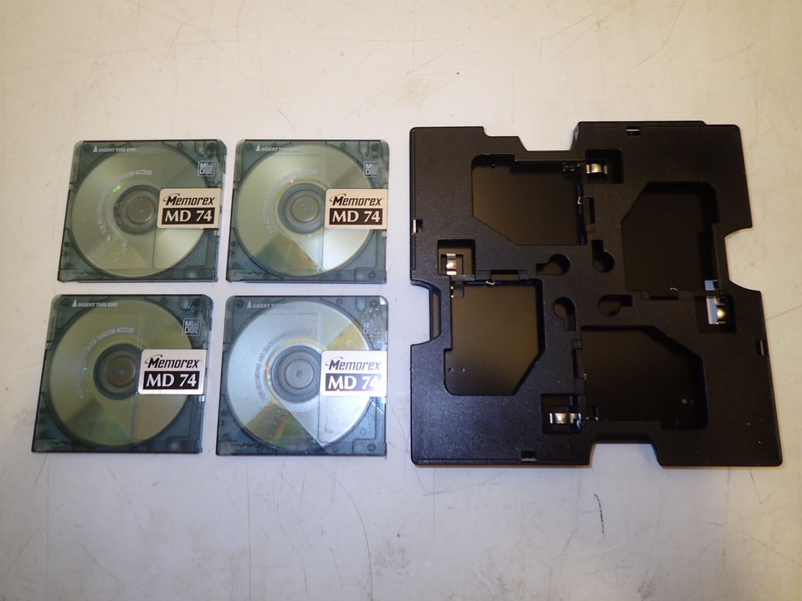 Minidisc MD Magazine Cartridge for RARE* Sony MDX-40 Quattro 4 Mini-Disc Changer