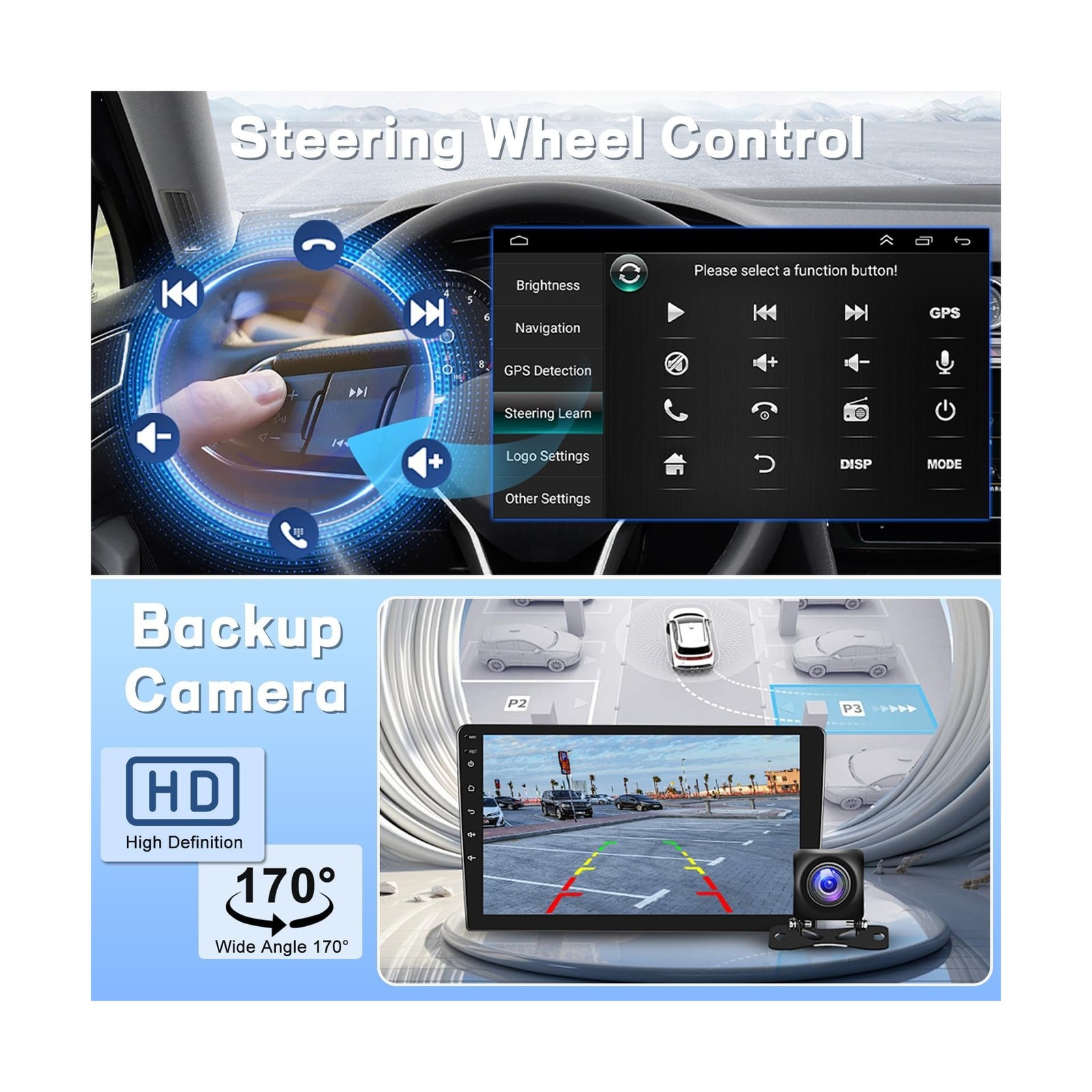 7” Android Car Radio for Ford F150 1997 1998 1999 2000 2001 2002 2003 2004, …