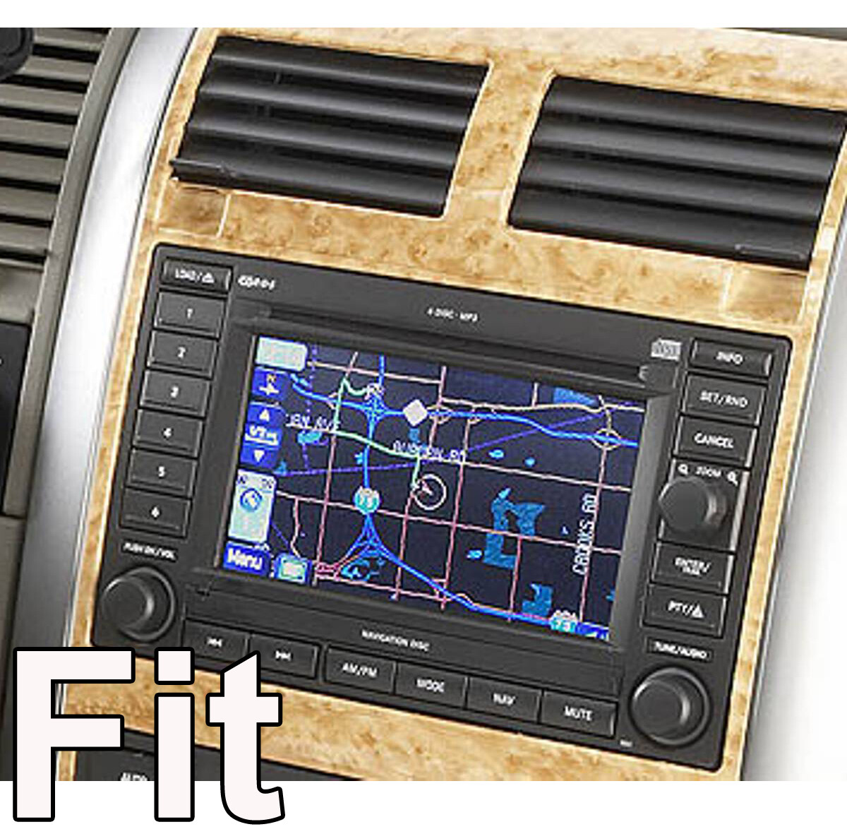 Para 2007-2009 Chrysler Aspen Android 14.0 Car Radio GPS Navi Wifi Apple Carplay