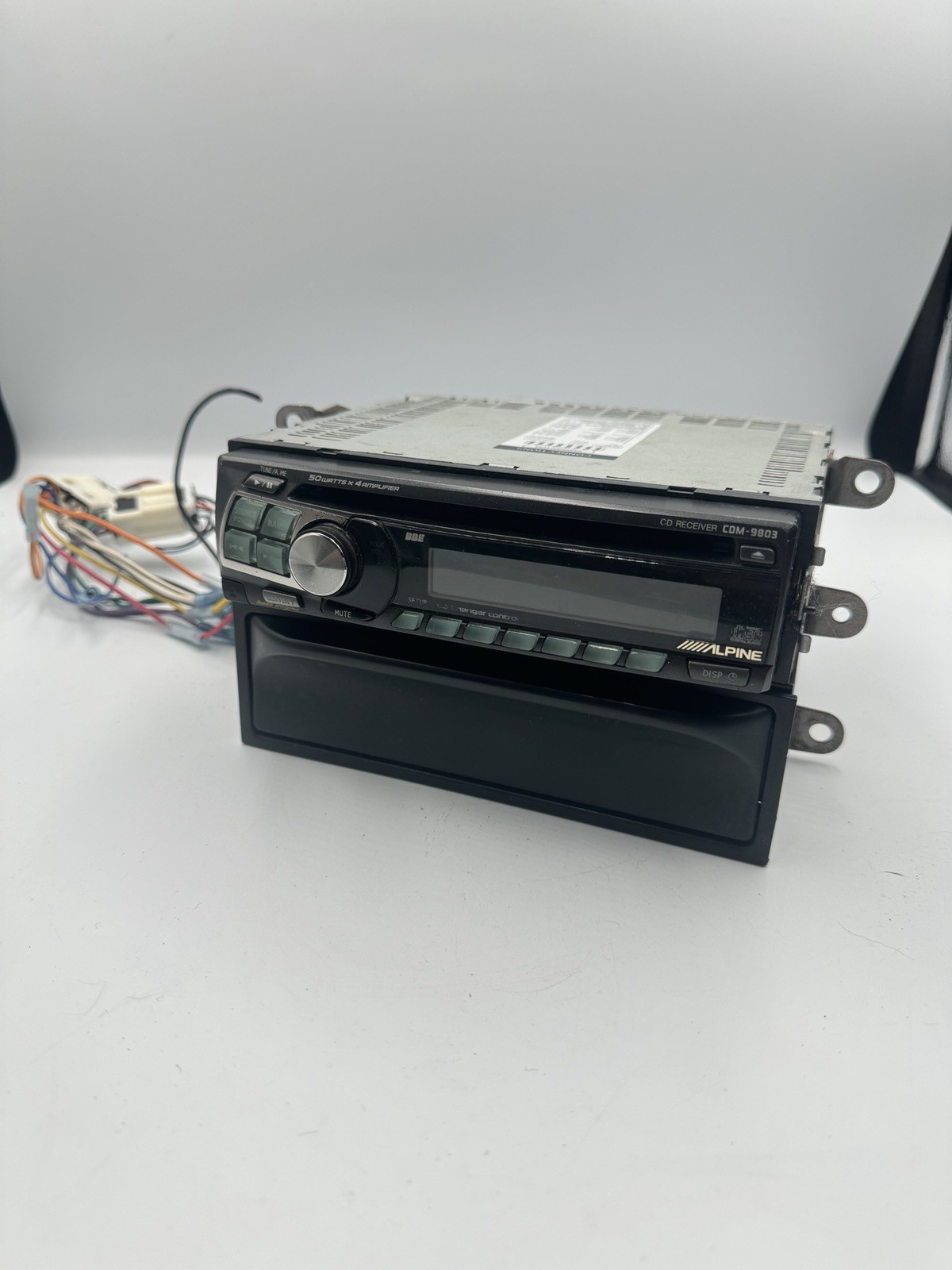 Alpine CDM-9803 Car Stereo CD Receiver 50Wx4 Untested