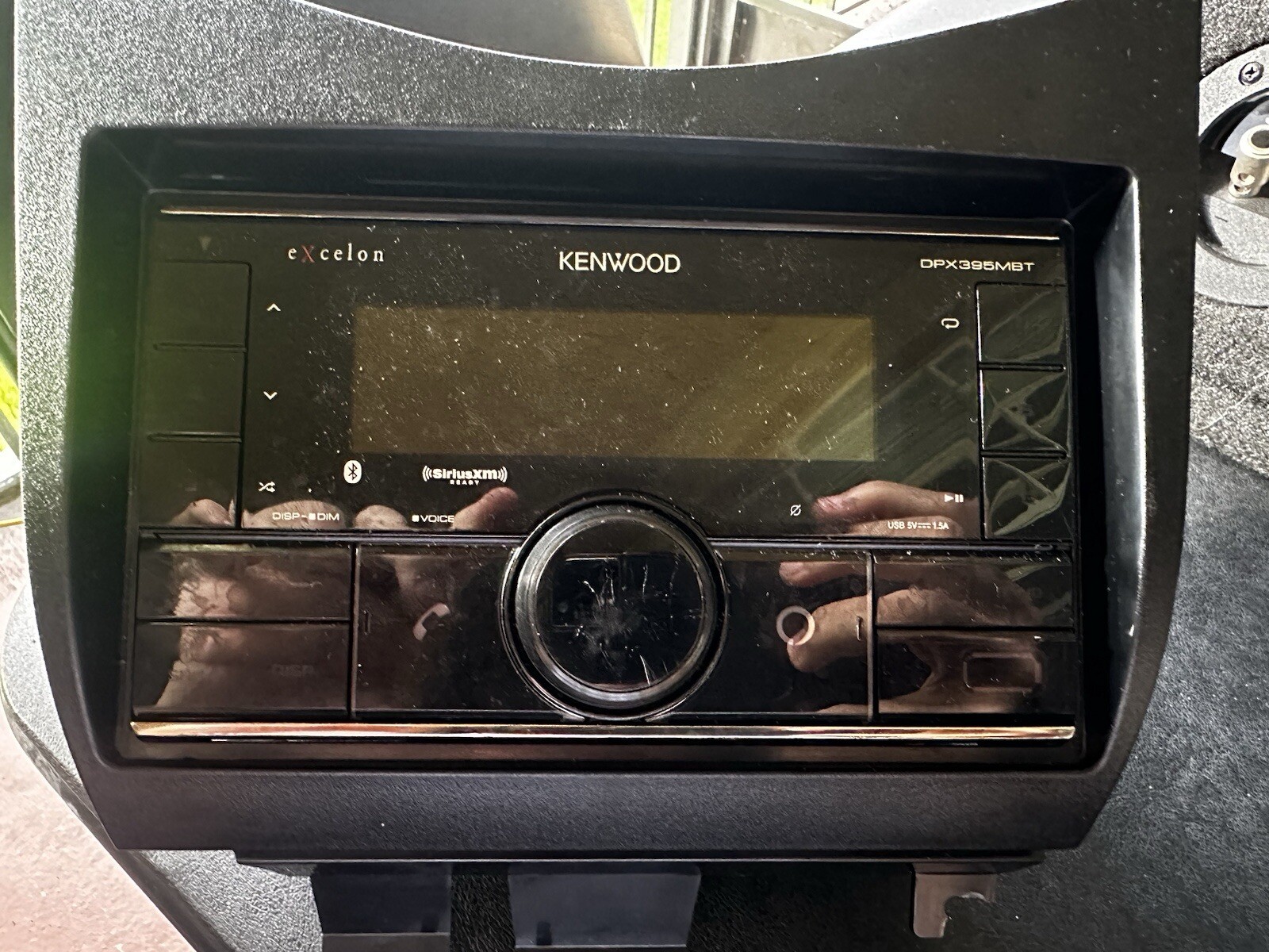 Kenwood CD Receiver – Black (DPX505BT)