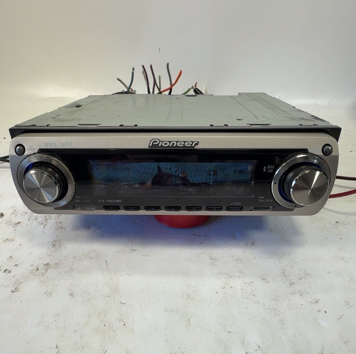 (FLAWS) Pioneer Premier DEH-P8600MP Old School Stereo OEL DOLPHIN GRAPHICS 🐬