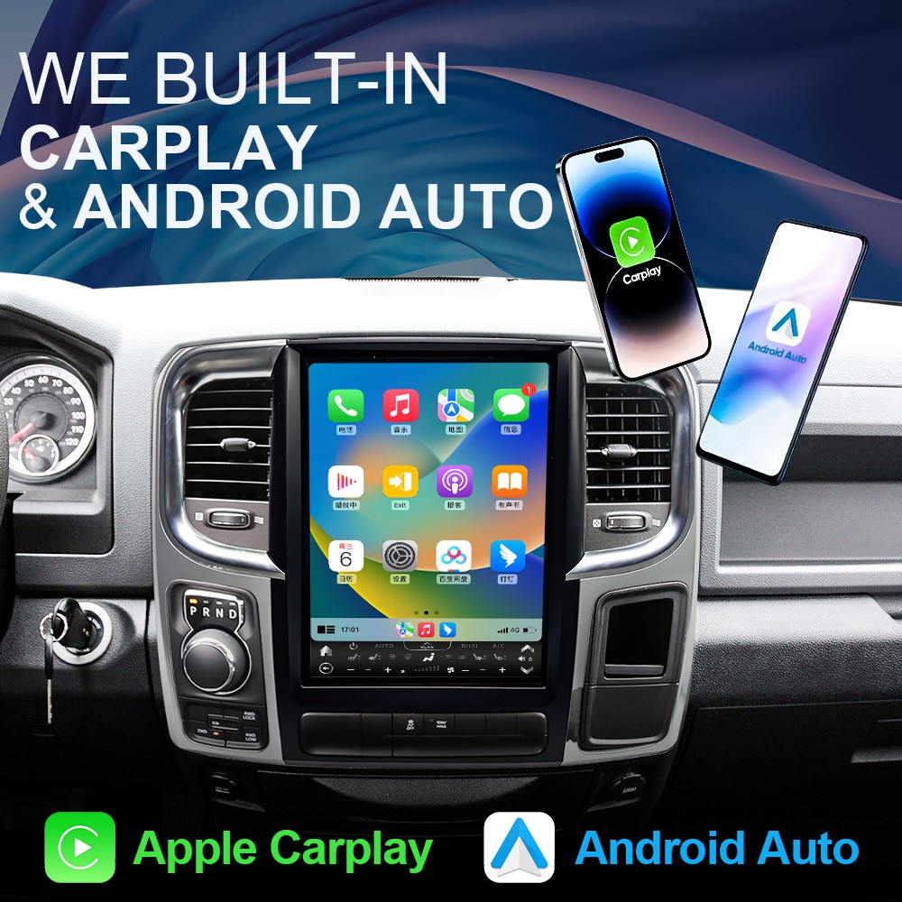 13″ For 2013-2018 Dodge RAM Truck Android Car Stereo Radio Carplay GPS Navi