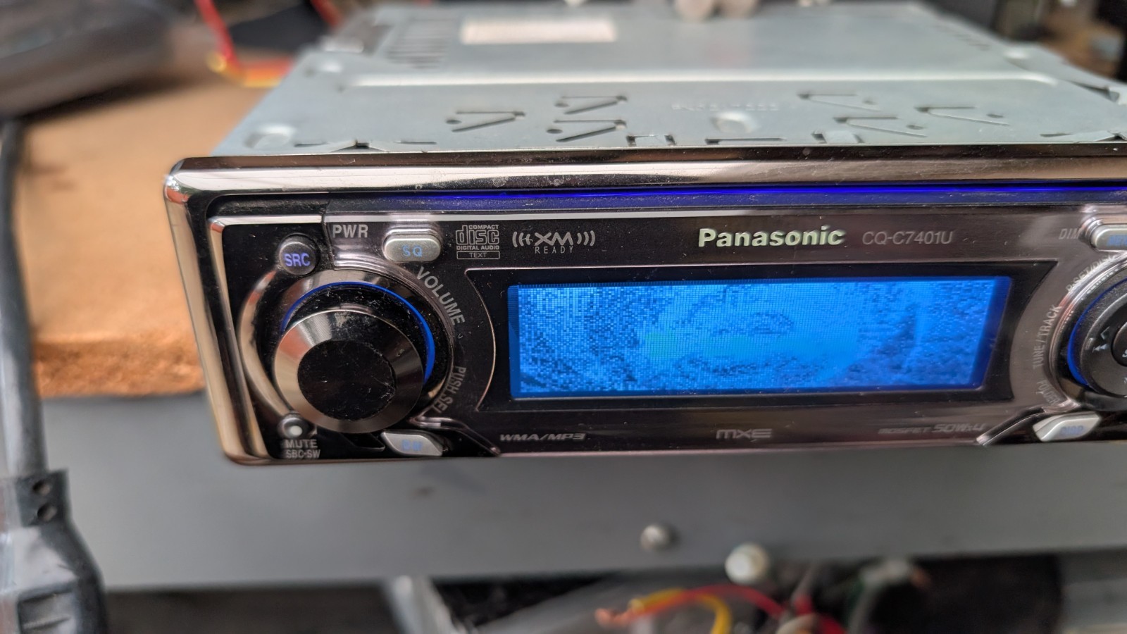 Panasonic CQ-C7401U Car Stereo Used With Bluetooth Auxiliary 🐠🐟