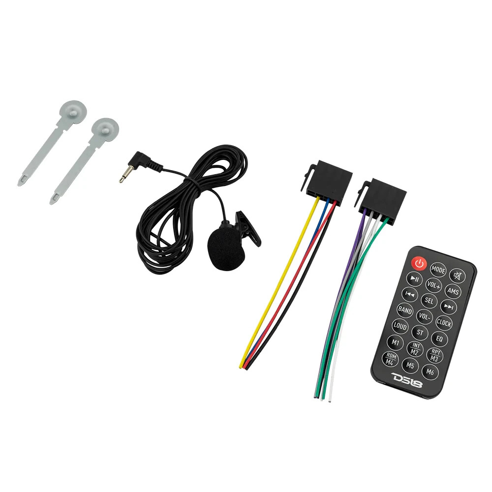 DS18 1 Single Din Bluetooth Radio Car Stereo Audio AUX/FM/SD/MP3 Player Remote
