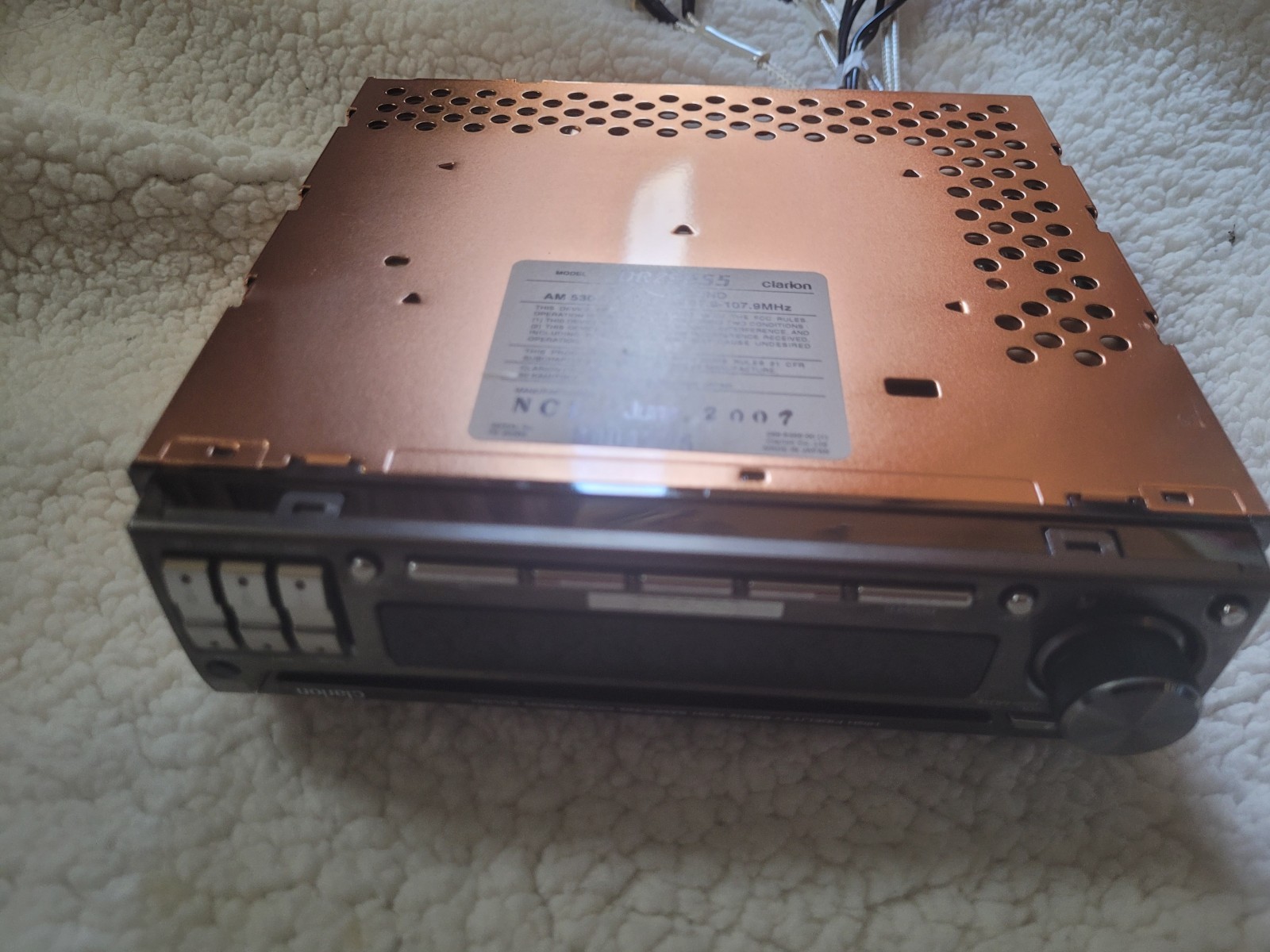 Clarion Drz 9255 Copper chasis Audiophile