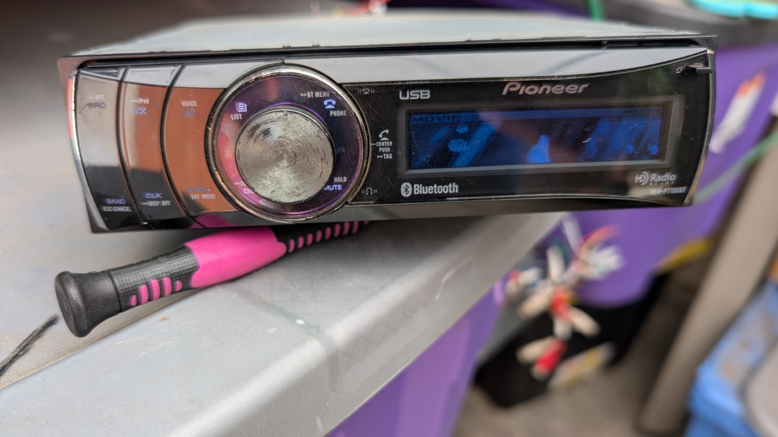 Pioneer Premier DEH-P7100BT Bluetooth CD Player USB 3d Graphics 🐬