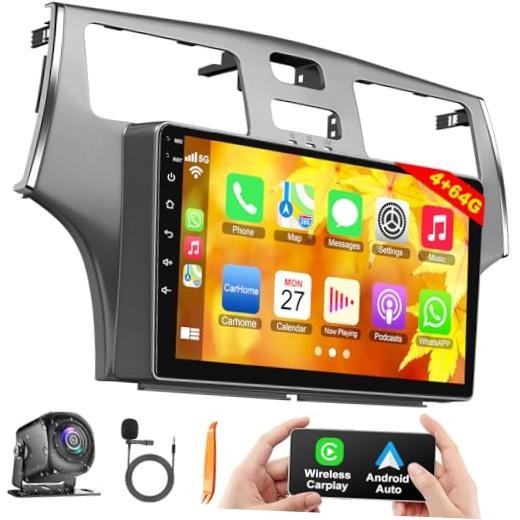 4+64GB Car Radio for Lexus ES250 ES300 ES330 2001 For Lexus ES250 2001-2006