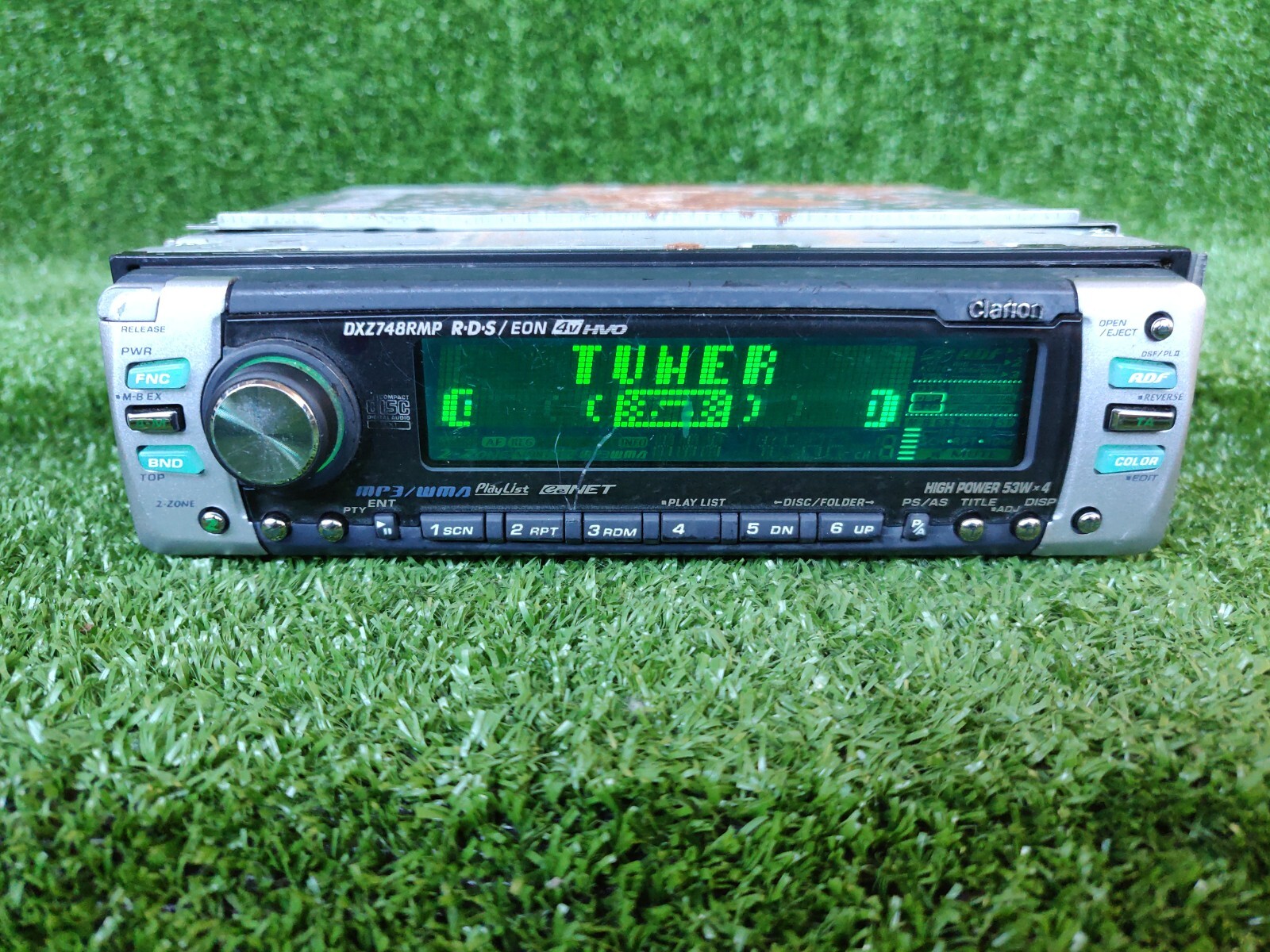 Clarion Dxz748rmp Dxz 748 Rmp Original Car Radio Poor Condition