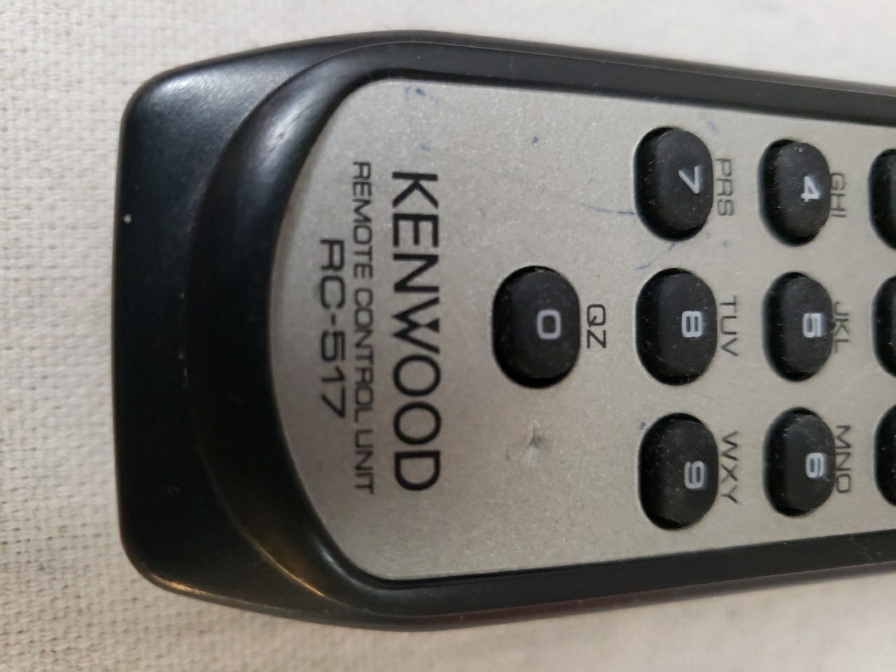 KENWOOD CAR AUDIO / CD PLAYER REMOTE CONTROL – RC-517 TESTED