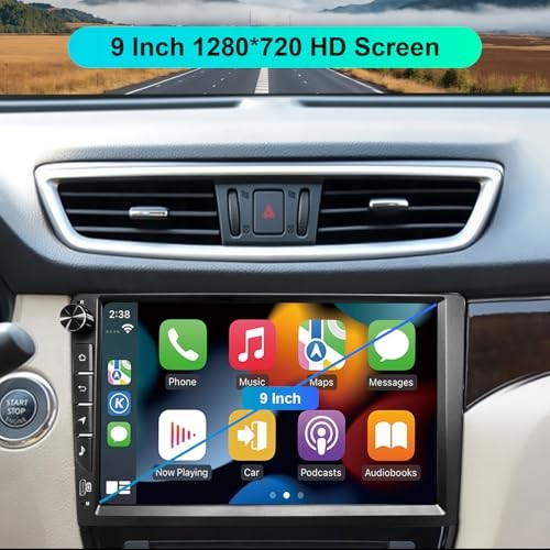 2025 9 Inch Universal Android Car Stereo Radio GPS Navigation HD Screen