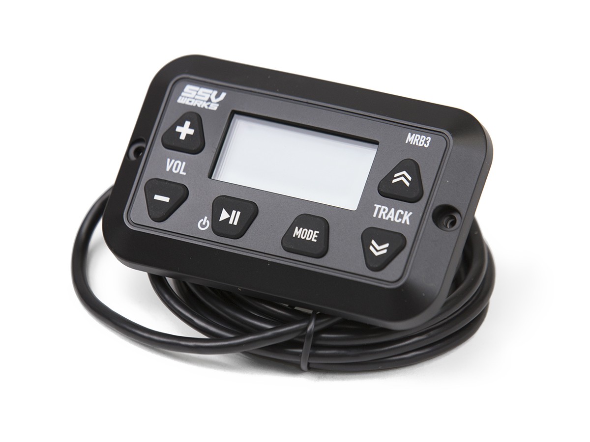 SSV Works MRB3 Panel mount Bluetooth Media Controller with LCD Display