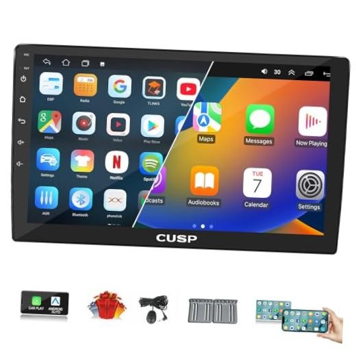 10.1 Inch Android Double Din Car 10.1 Inch 2G+32G+Car Play and Android Auto