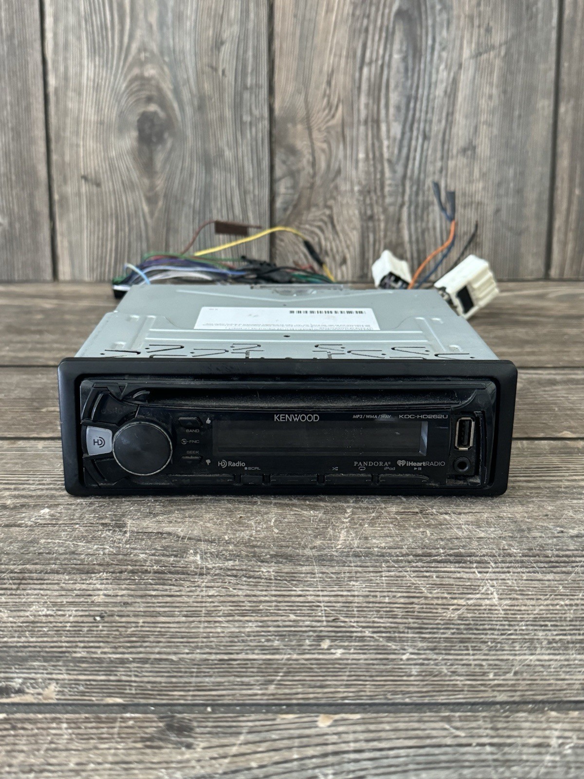 Kenwood “KDC-HD262U” CD Android HD Radio USB Interface MP3 AM/FM AUX