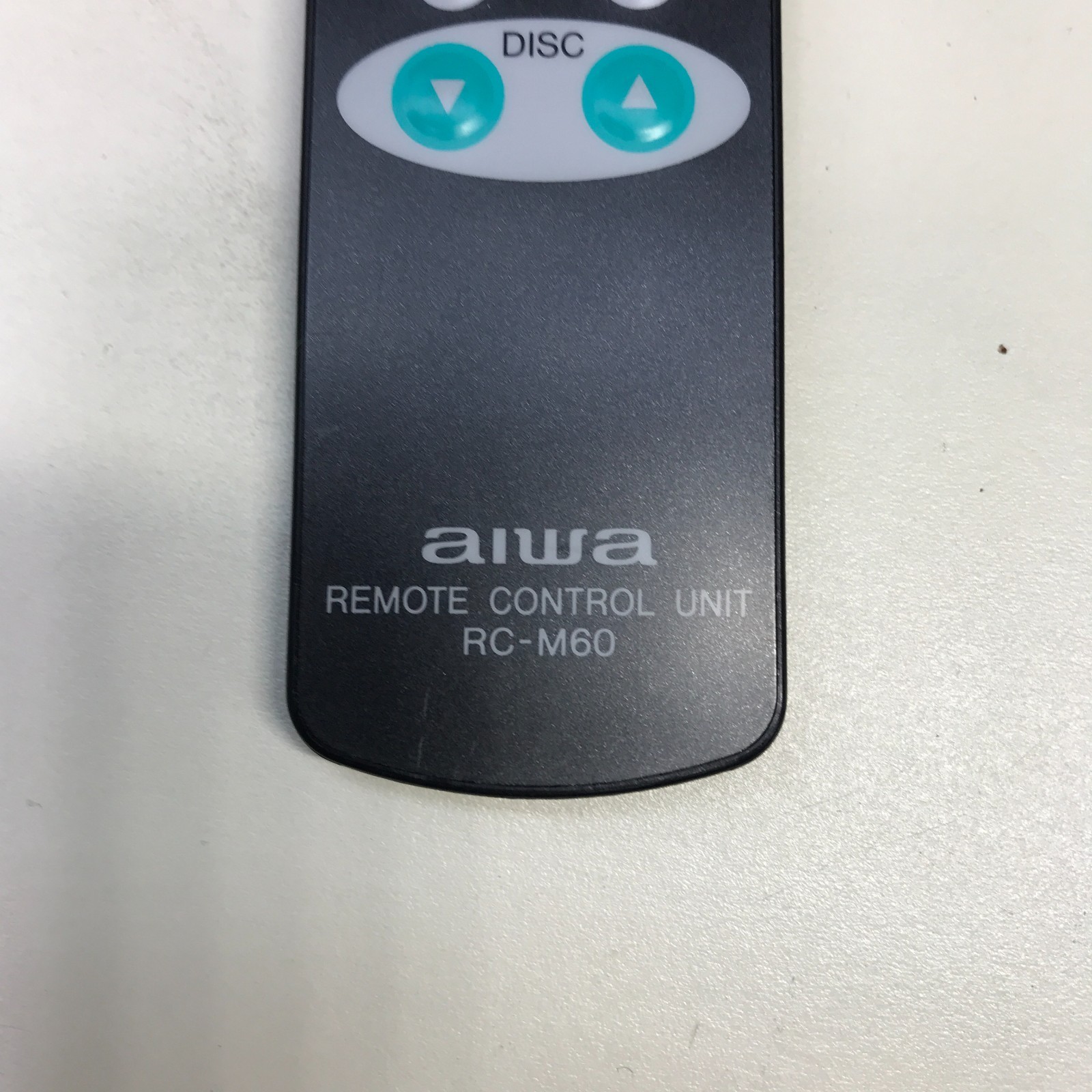 AIWA RADIO AUDIO REMOTE CONTROL OEM # RC-M60YU # RC-M60