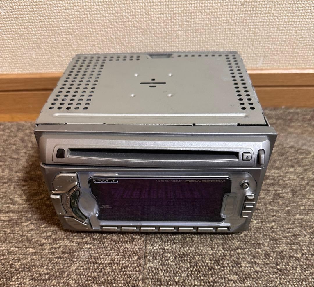 Kenwood DPX-5200M 2DIN CD MD Player Car Stereo Junk From Japan Limited