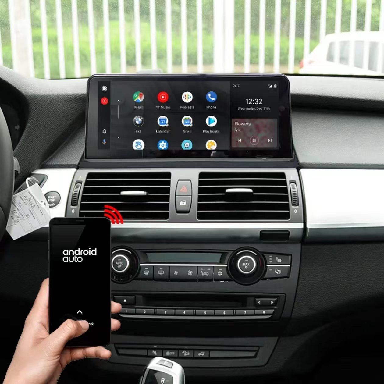 For BMW X5 X6 CIC E70 E71 2011-2013 10.25 Touchscreen with Carplay/Android Auto