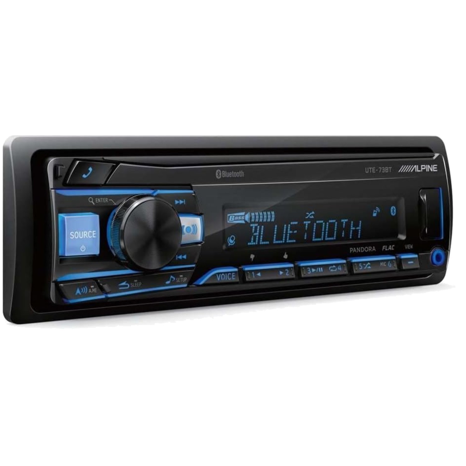 Alpine UTE-73BT Digital Media Player Bluetooth-$