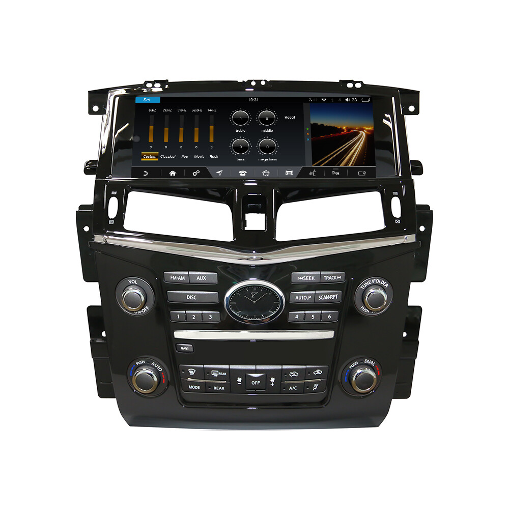 12.3″Car Media Player for Nissan Patrol 2016-2019 BT Msuic RDS WiFi GPS Navi DSP