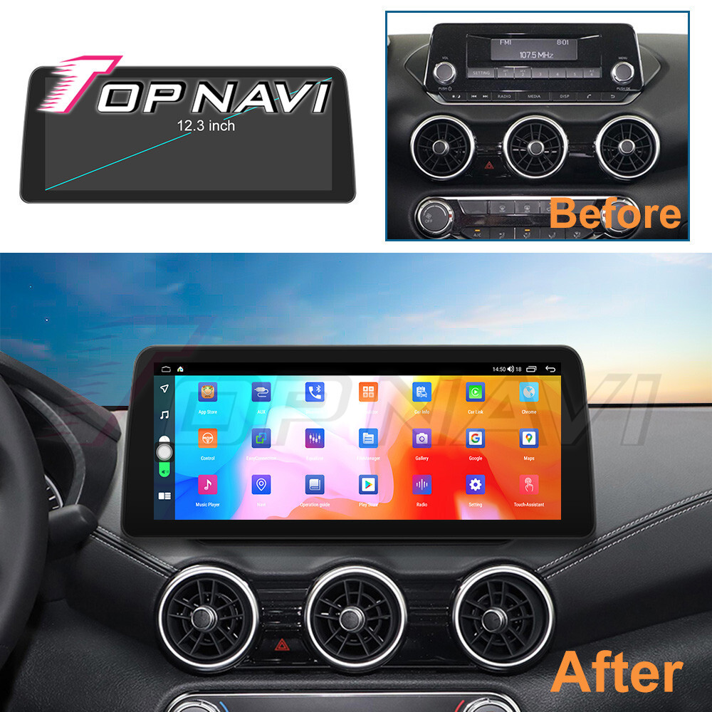 for Nissan Sylphy 2020-2021 Androind 12.0 Car Stereo Radio GPS Navigation WIFI