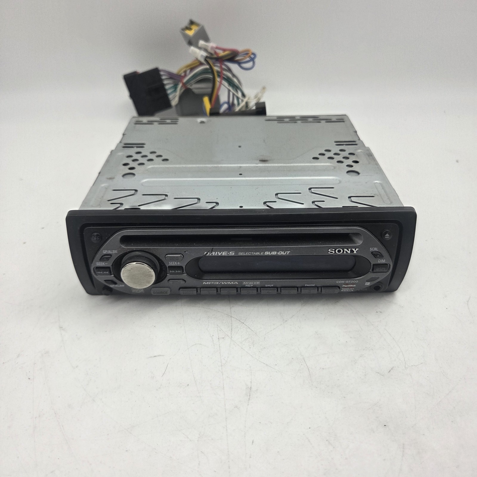 Sony CDX-GT200 Car Radio AM/FM CD Player Xplod – TESTED – Working