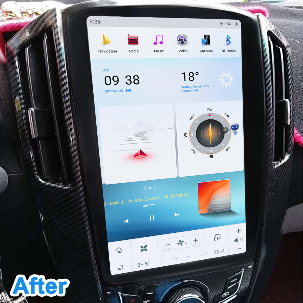Android 12.0 Car Stereo Player for Luxgen U6 2014-2019 GPS DSP WiFi Mirrorlink