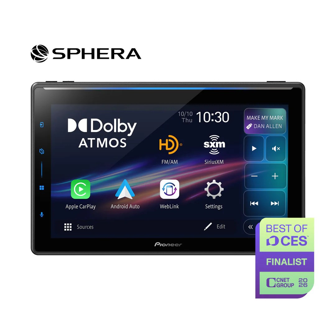 Pioneer DMH-WT8000NEX 10.1″ Floating Digital Media Car Receiver with Dolby Atmos