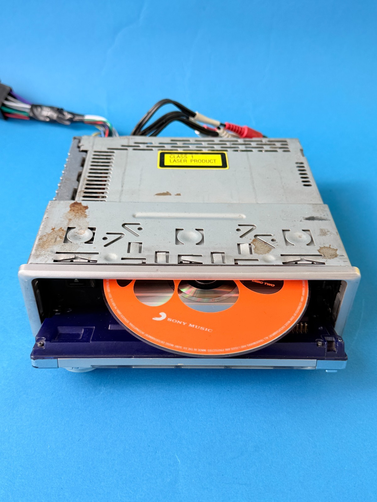 Panasonic CQ-DFX783N Car CD Player Stereo Radio Detachable Face Tested