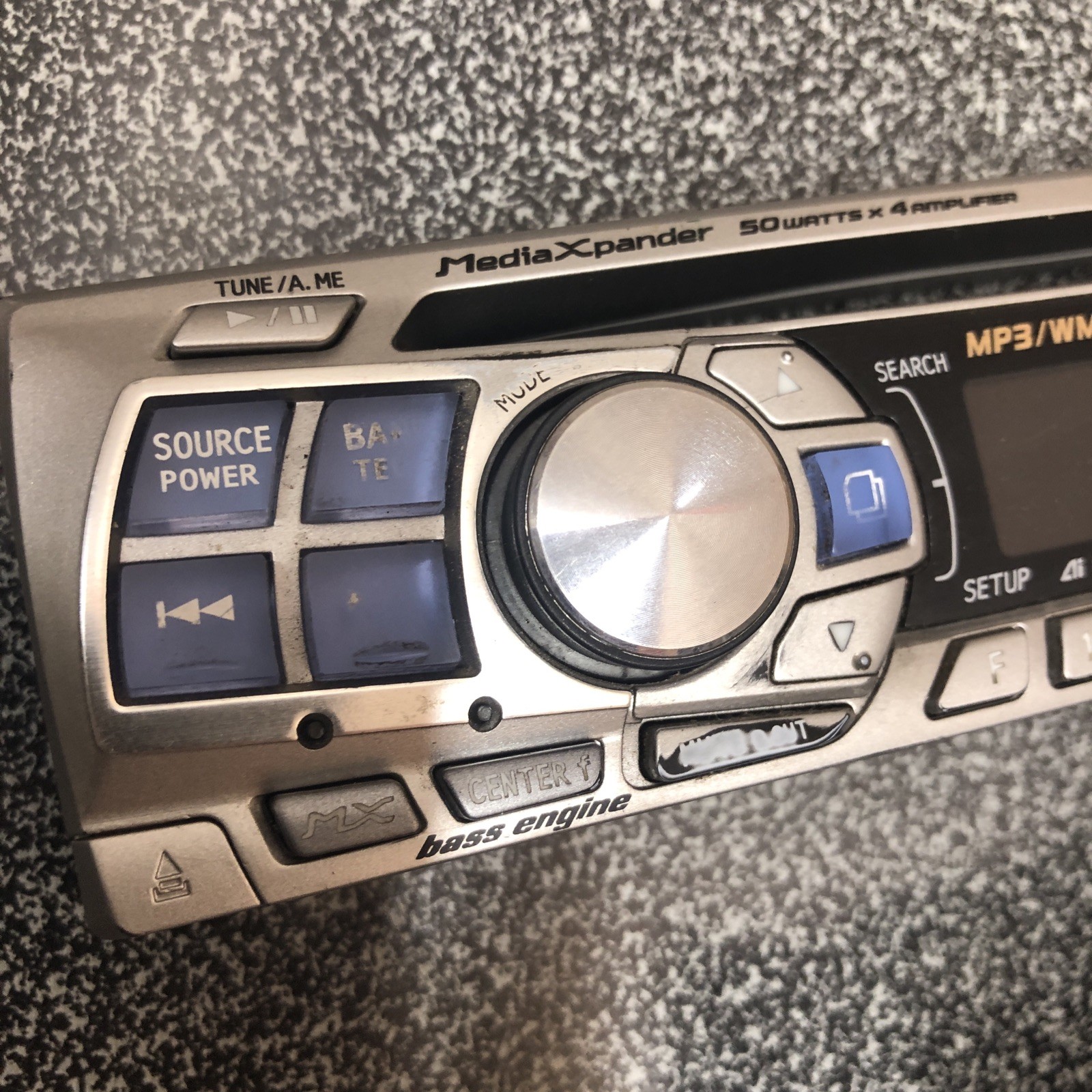 ALPINE CAR AUDIO STEREO IN DASH CD UNIT OLD SCHOOL CDA-9807 VINTAGE RARE! EQ MP3