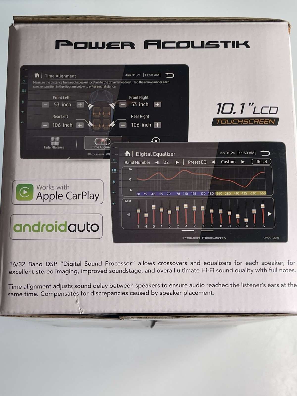 Multimedia Receiver Touchscreen Acoustik CPAA-10MW 10.1″