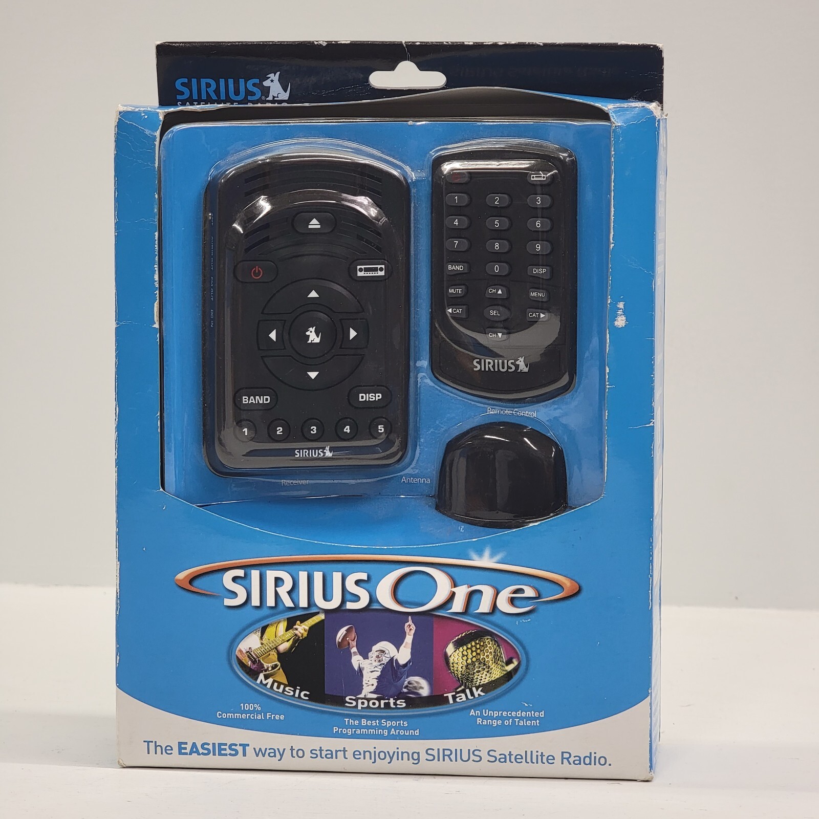 Sirius Satellite Radio Sirius One SV1 All-In-One w/ Remote Control NEW IN BOX