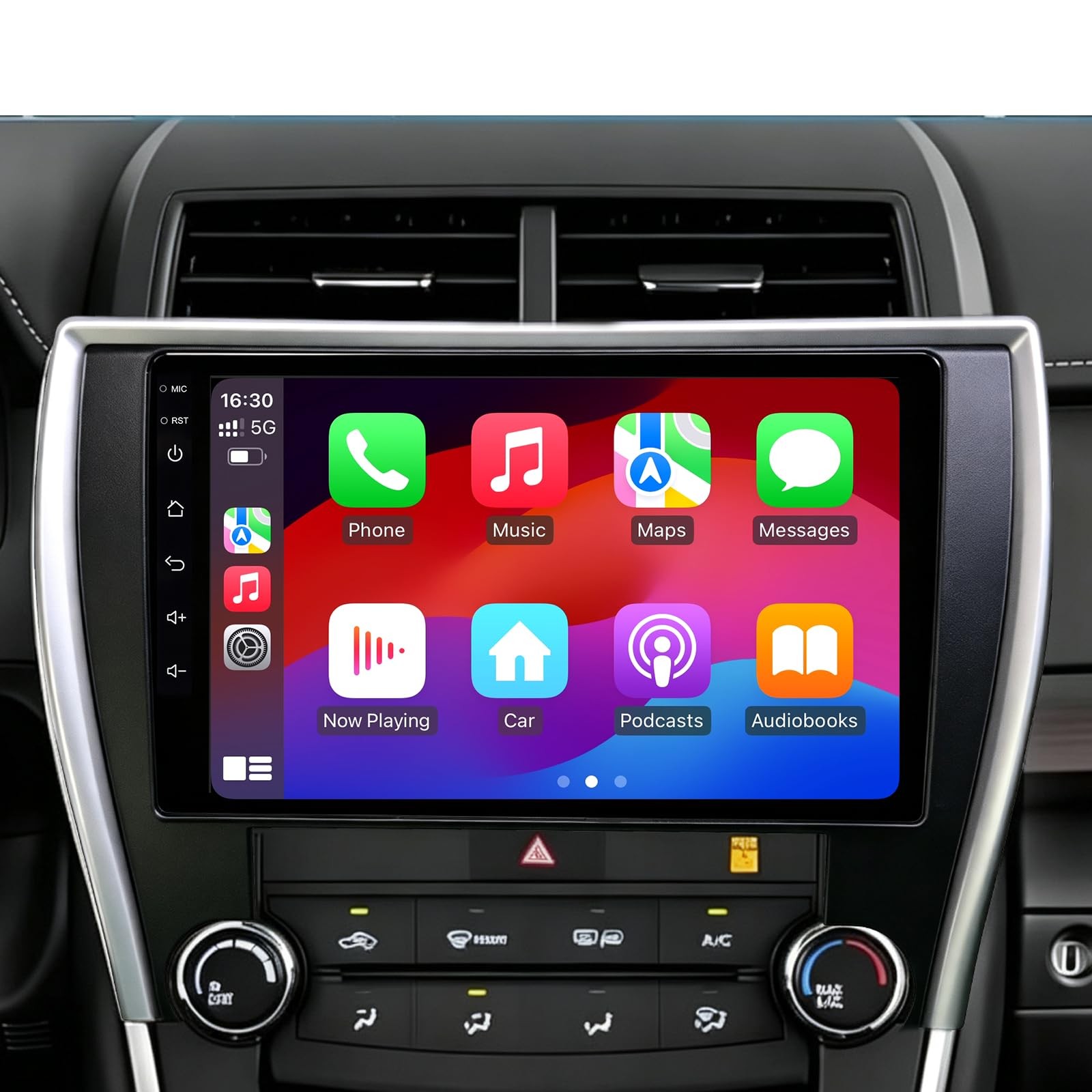 10″ Touchscreen Wireless Carplay Android Auto Stereo for 2015-2017 Toyota Camry