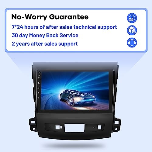 2G+64G Car Radio for Mitsubishi Outlander 2008-2015 – 9 Inch Android Touch