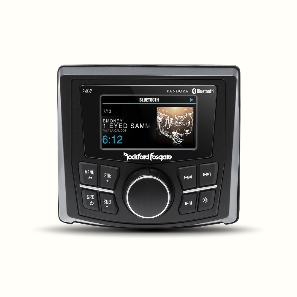 Rockford Fosgate PMX-2 Used Compact AM/FM/WB Digital Media Receiver