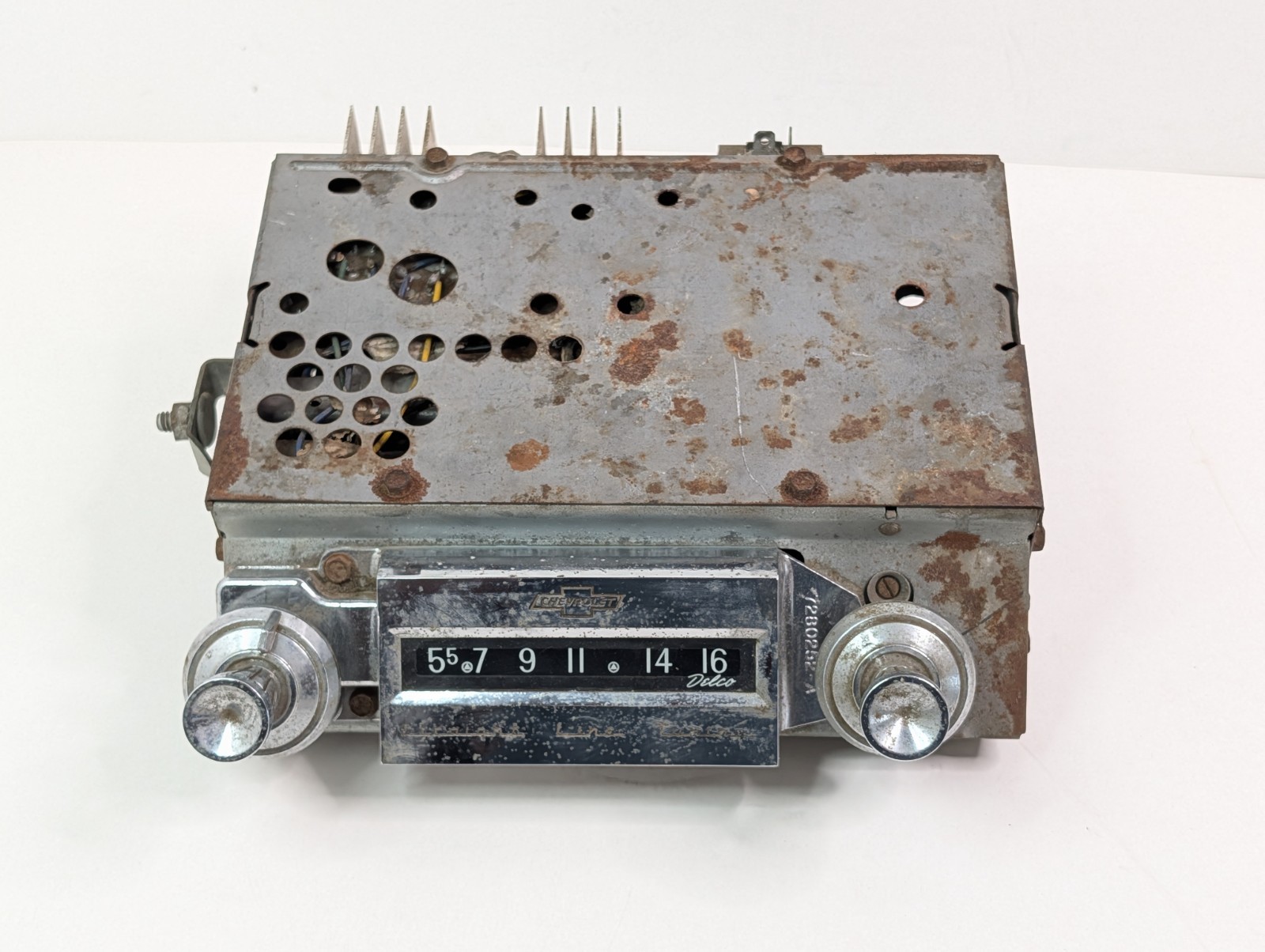For Parts & Repair GM Delco Straight Line Tuning Radio 7280252-A Chevy Chevrolet