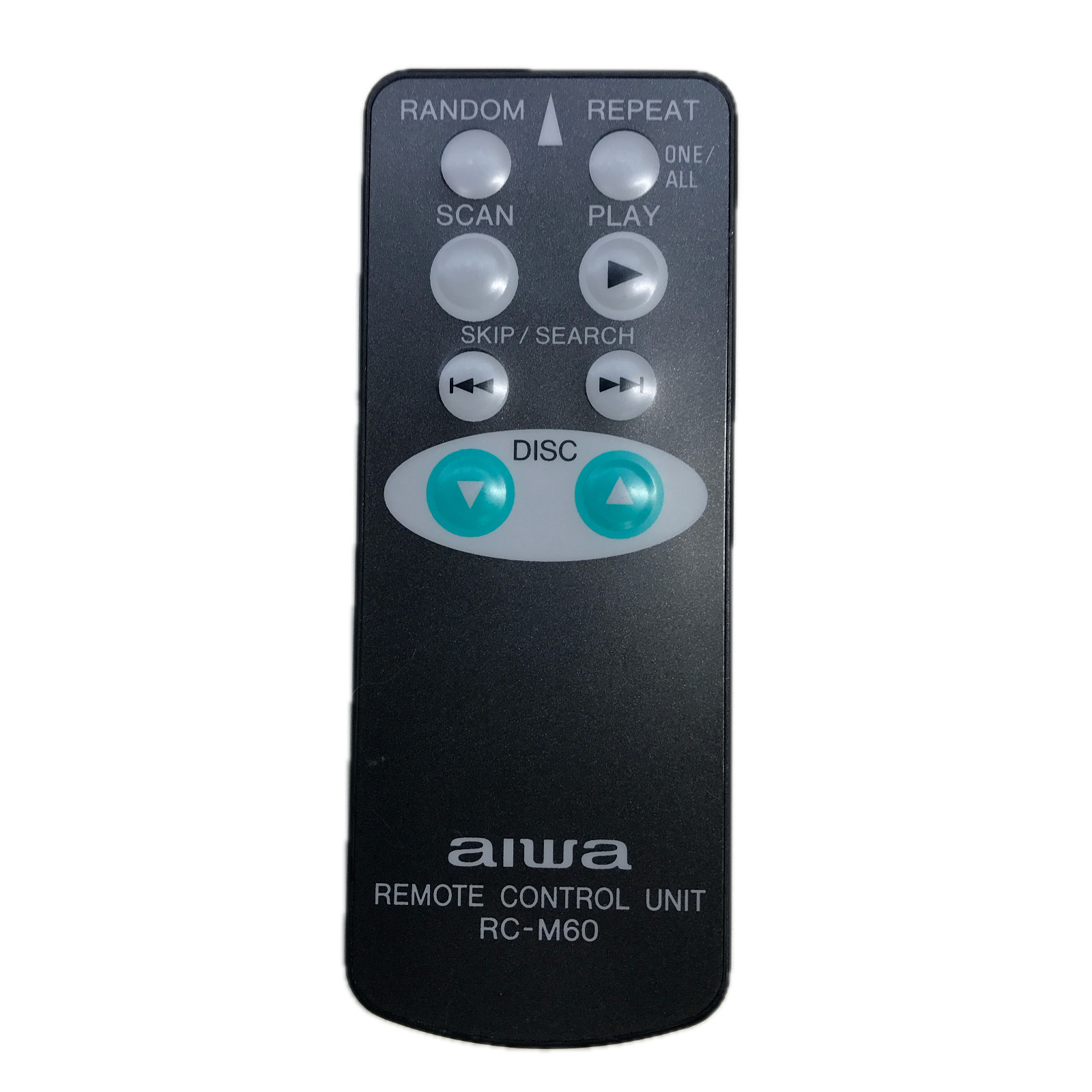 AIWA RADIO AUDIO REMOTE CONTROL OEM # RC-M60YU # RC-M60
