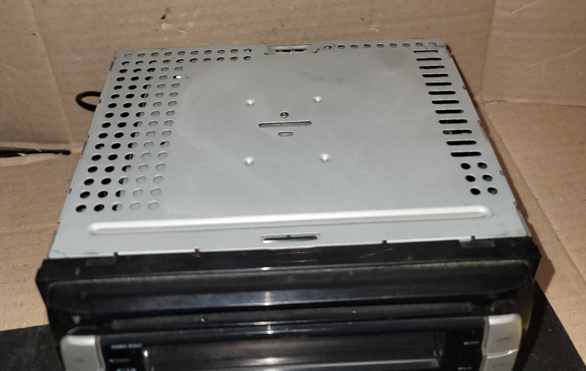 KENWOOD DPX-40 Car Audio 2DIN type CD / Cassette Receiver Player Silver