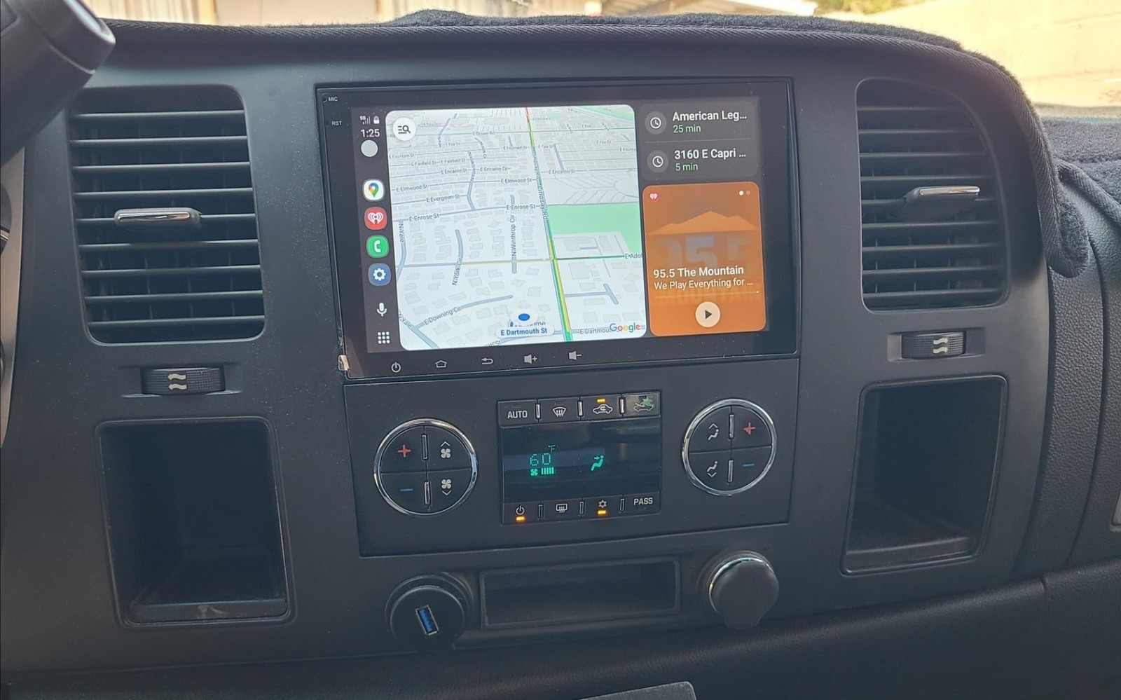 Car Radio Stereo Carplay For 2007-2013 GMC Camera EQ FM RDS