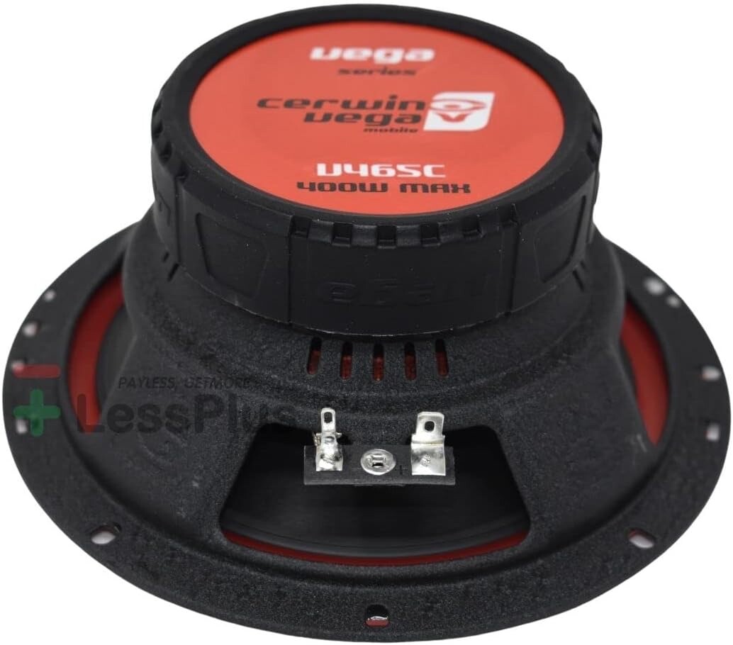 Cerwin Vega 6.5″ 400W Max 2Way Component Car Audio, High Performance Speaker