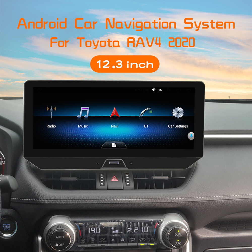 12.3 inch For Toyota RAV4 2020 Android 14 Car Multimedia Video Player GPS 32GB