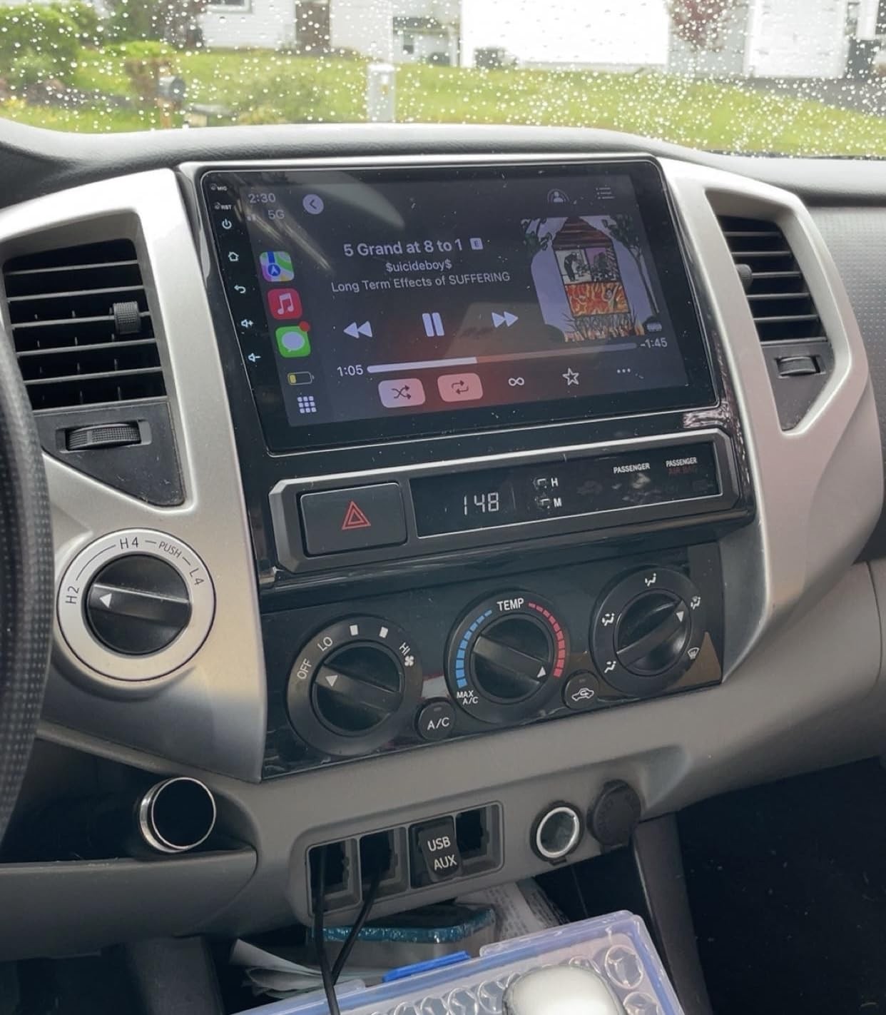 Apple Carplay For Toyota Tacoma 2005-2013 Android Car Stereo Radio Camera 4+64G
