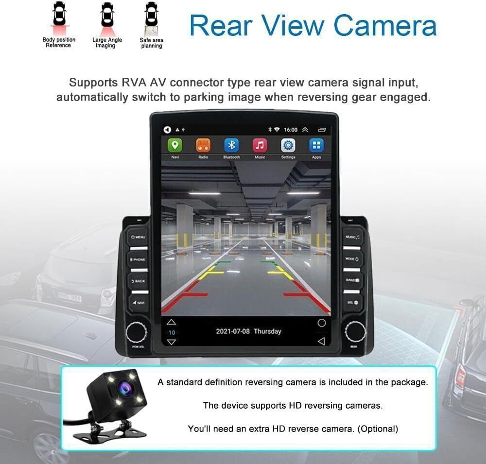2+32G 9.7″ Pantalla Para Toyota 4Runner 2003-2009 Carplay Radio de coche estéreo