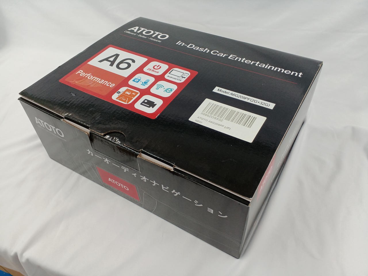 ATOTO A6G209PF (2G + 32G) Car Audio With Accessories, Good Condition From Japan