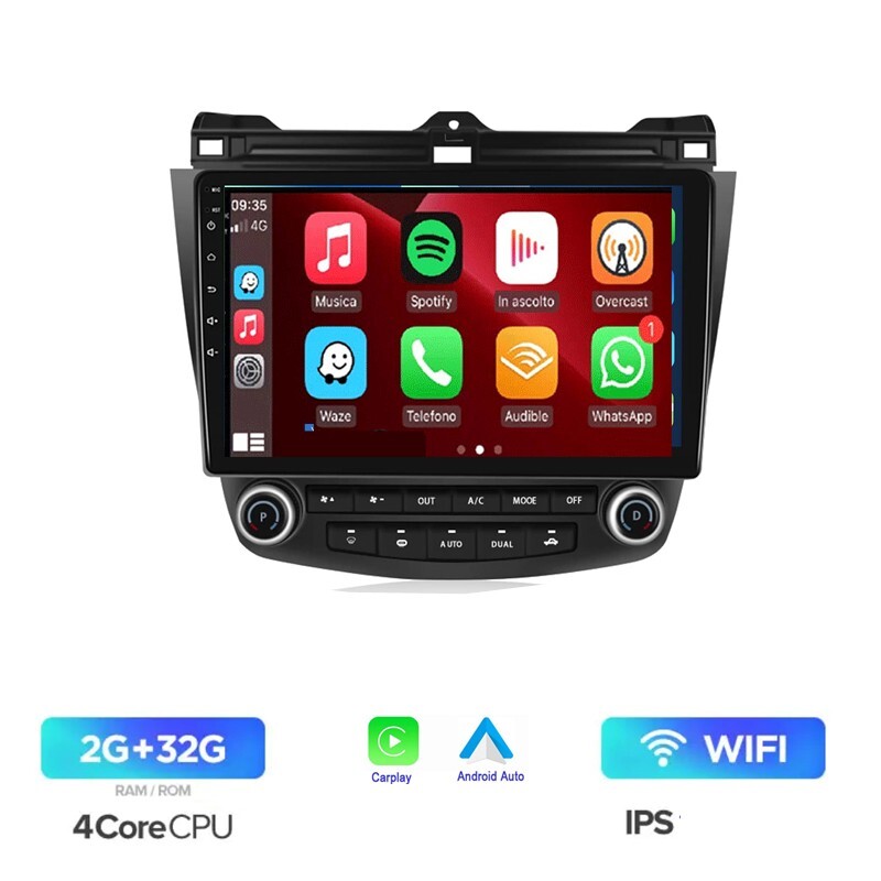 For Honda Accord 7 2002 – 2008 Car Radio Multimedia Video Player NavI stereo