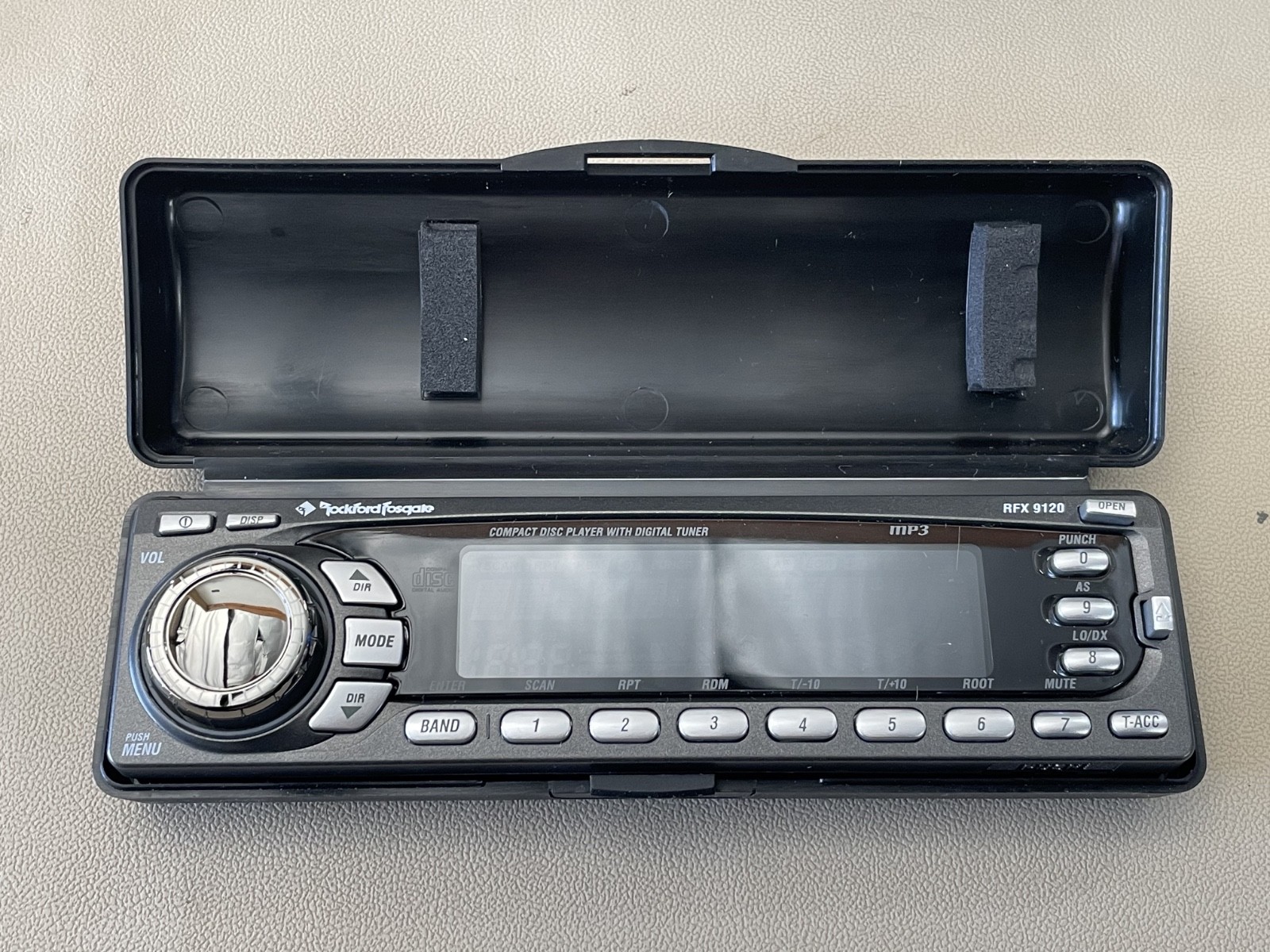 Old School Rockford Fosgate RFX-9120G — AM/FM/CD Player/MP3 Playback, NOS #418
