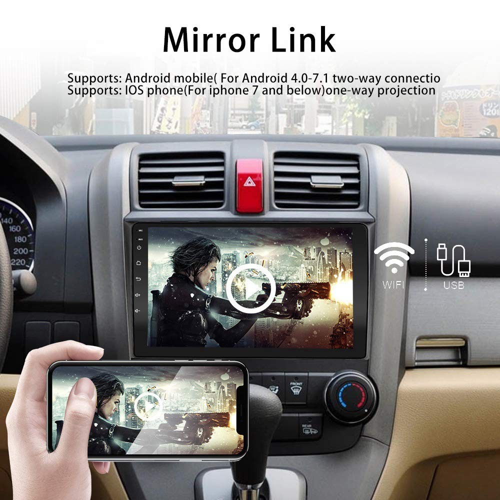 For 2007-2011 Honda CRV 6+128GB Android 13 Car Stereo Radio Apple Carplay Auto